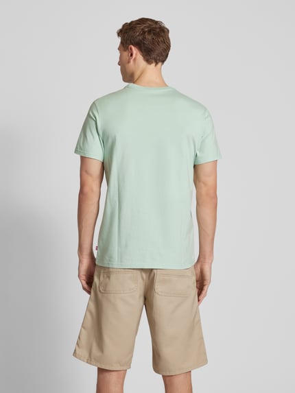 Levi's® Relaxed Fit T-Shirt mit Logo-Stitching Mint 5