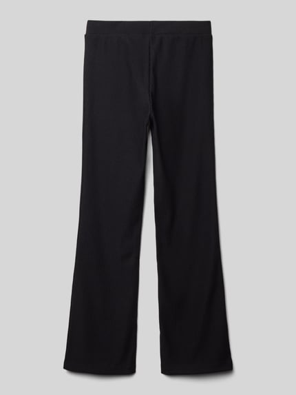 ONLY Flared Leggings mit elastischem Bund Modell 'FEVER' Black 3
