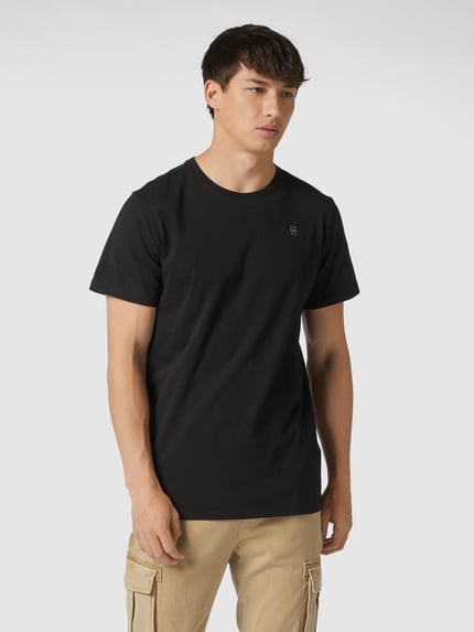 G-Star RAW Regular fit t-shirt van puur katoen Zwart - 4