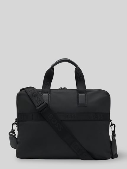 BOSS Aktentasche mit Trolley-Aufsteck-System Modell 'RAY' Black 4