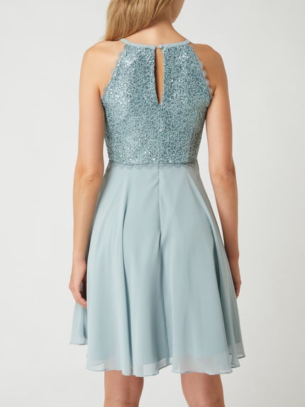 Jake*s Cocktail Cocktailkleid aus Spitze und Chiffon  Schilf 5