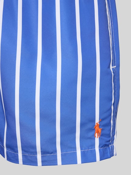 Polo Ralph Lauren Relaxed Fit Badeshorts mit Tunnelzug Modell 'TRAVELER' Royal 2