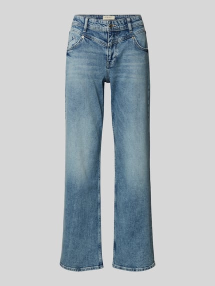 ETIQUETT ESSENTIALS Jeans mit 5-Pocket-Design Modell 'Hannah' Jeansblau 2