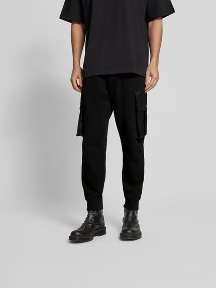 Dsquared2 sweatpants met cargozakken Zwart - 4