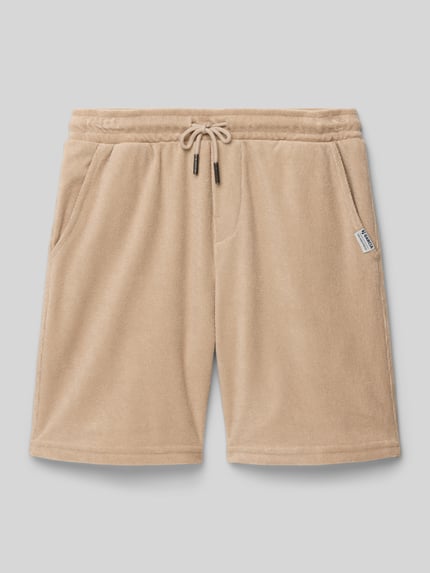Garcia Sweatshort met elastische band Zand - 1