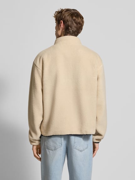 PEGADOR Teddyjacke mit Reißverschluss Ecru 5