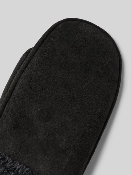 EEM Handschuhe mit Futter aus Kunstfell Black 3