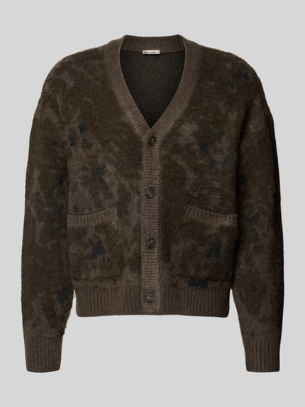 ONLY & SONS Cardigan mit aufgesetzten Taschen Modell 'ONSWILLIS' Schlamm 2