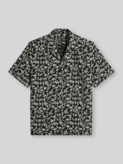 Marc O'Polo Regular Fit Freizeithemd aus reiner Baumwolle Black 2
