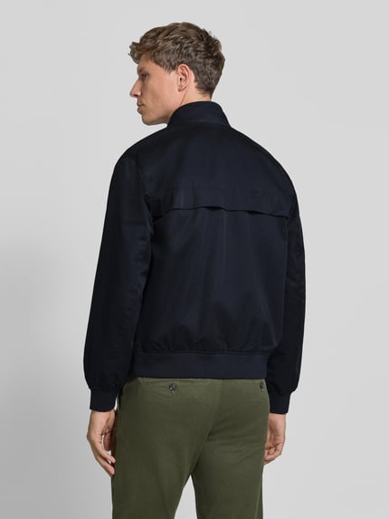 Lacoste Blouson mit mit Baumwoll-Anteil Modell 'HARRINGTON BLOUSON' Dunkelblau 5