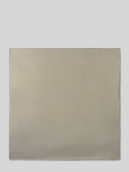 Produktfoto, Einstecktuch aus reiner zijde van Blick, vierkant, effen design, met afgezette randen, gladde textuur, Heren