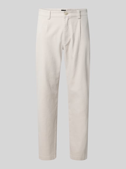 BOSS Orange Tapered Fit Chino aus Baumwoll-Mix Sand 2