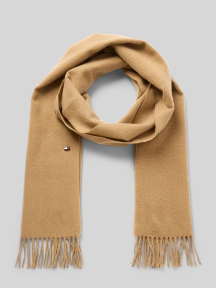 Tommy Hilfiger Sjaal van puur kasjmier Camel - 1