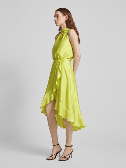 SWING Cocktailkleid mit Volants Hellgruen 1