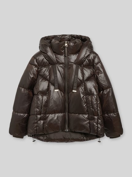 s.Oliver RED LABEL Pufferjacke mit Kapuze Modell '2187773' Schoko 2