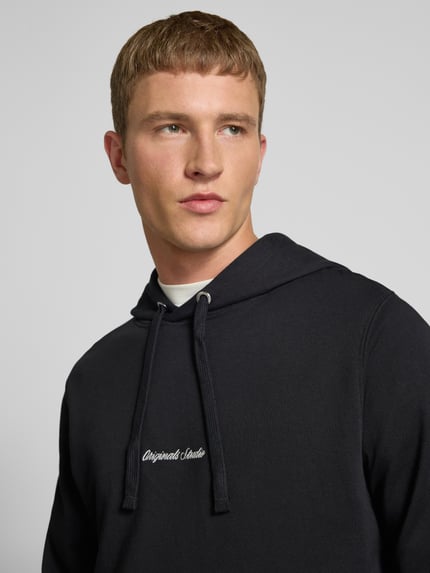 JACK & JONES Hoodie met kangoeroezak Zwart - 3