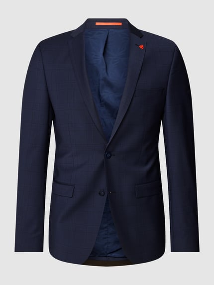 ROY ROBSON 2-knoops colbert met broche Marineblauw - 2