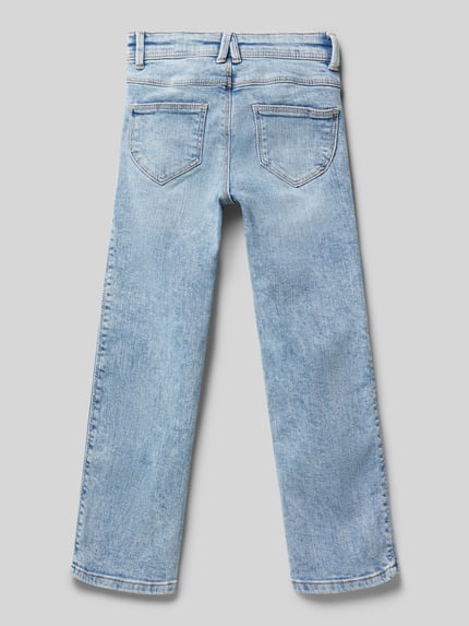 NAME IT Skinny fit jeans met stretch, model 'POLLY' Lichtblauw - 3