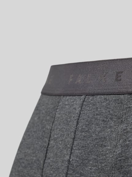 FALKE Boxershort met elastische logoband in een set van 2 stuks Antraciet - 2