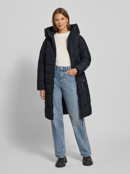 khujo Krój regular fit Kurtka w stylu puffer z ocieplaną stójką Model 'Jilia' Granatowy 1