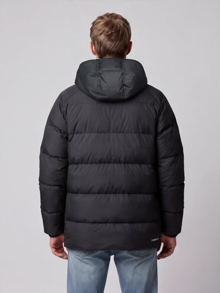 Nike Regular Fit Steppjacke mit Kapuze Black 5