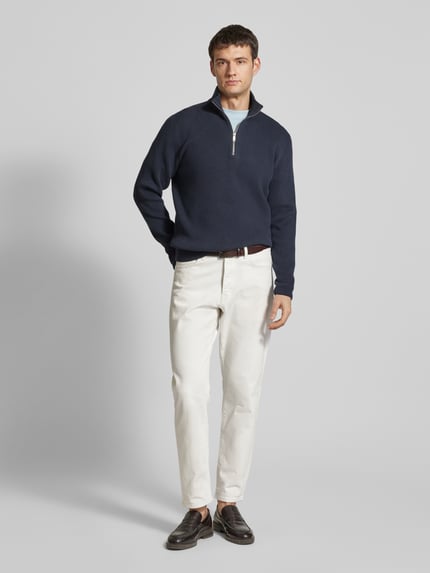 Selected Regular Tapered Fit Jeans im 5-Pocket-Design Modell 'COLE' Kitt 1