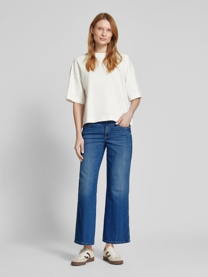CAMBIO Flared Jeans mit 5-Pocket-Design Modell 'FRANCESCA' Blau 1