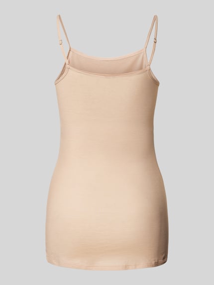 HANRO Onderhemd met verstelbare spaghettibandjes Beige - 3