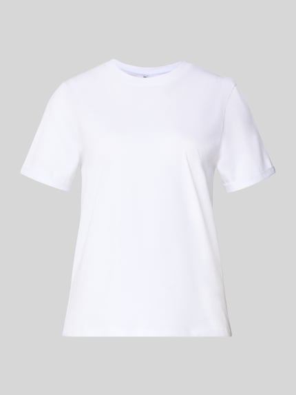 Regular Fit T-Shirt aus reiner Baumwolle Modell 'RIA' Shop The Look MANNEQUINE
