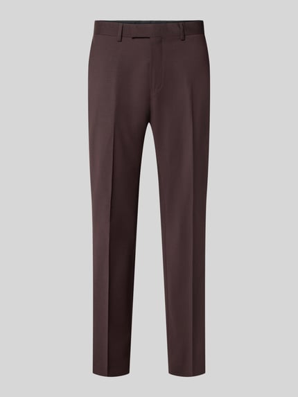 Straight Fit Hose mit Lanawoll-Anteil Modell 'Tenuta' Shop The Look MANNEQUINE