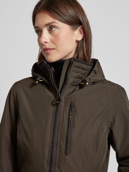 Wellensteyn Regular Fit Parka mit Reißverschlusstasche Modell 'WESTWIND' Oliv 7