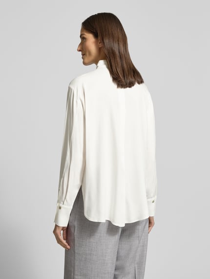 OPUS Overhemdblouse met knoopsluiting, model 'Fahla' Ecru - 5