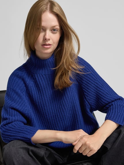 HERZENS Strickpullover aus Woll-Kaschmir-Mix Royal 3