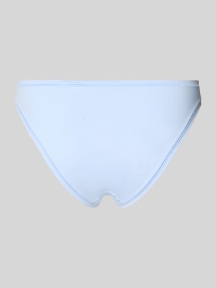 Productfoto, Bikini Slip mit Logo-Stitching van TOMMY HILFIGER, look: effen, applicatie met gestikt logo, stretch geweven structuur