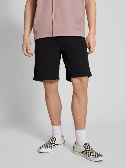 Carhartt Work In Progress Shorts mit elastischem Bund Modell 'FLINT' Black 4