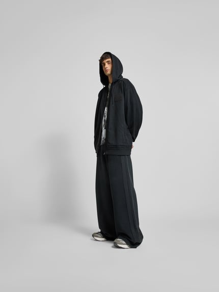 MM6 Maison Margiela Sweatjack met capuchon Zwart - 1