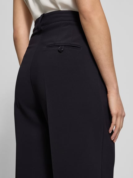 CAMBIO Stoffen broek met Franse steekzakken, model 'KANNY' Marineblauw - 3
