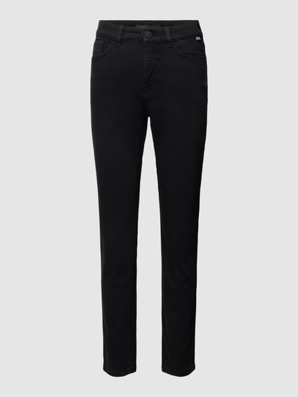 Marc Cain Slim Fit Jeans mit Label-Detail Black 2