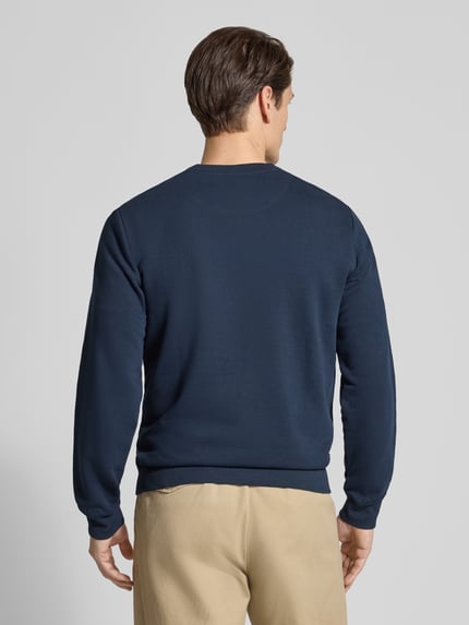 s.Oliver RED LABEL Regular Fit Sweatshirt aus Baumwoll-Mix Marine 5