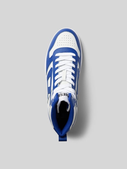 Diesel Sneakersy z wiązaniem Granatowy 4