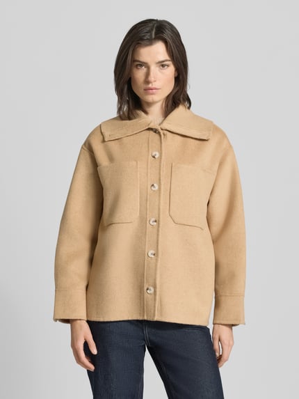 OPUS Jacke mit Brusttaschen Modell 'Josia' Camel 4