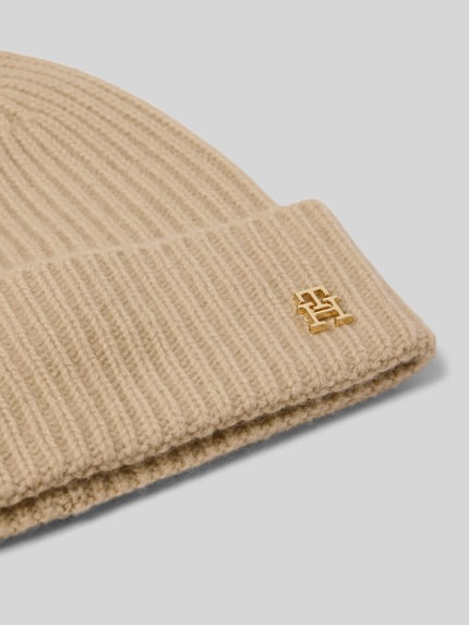 Tommy Hilfiger Muts van zuiver kasjmier Beige - 2