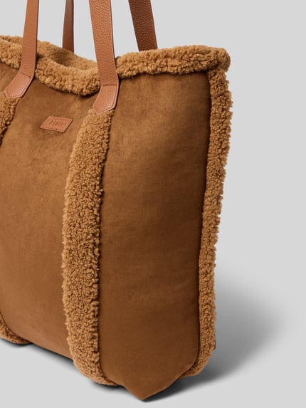 Barts Shopper mit Fleece-Innenfach Modell 'Bugbane' Dunkelbraun 3