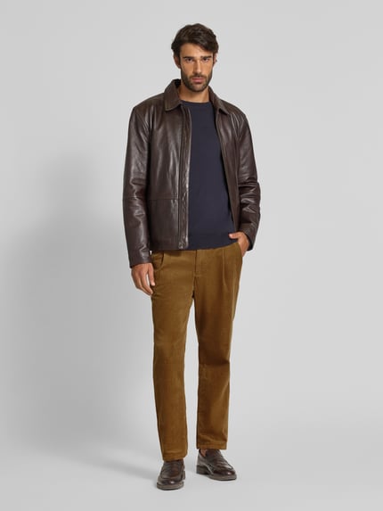 MCNEAL Regular Fit Cordhose mit Kordelzug Camel 1