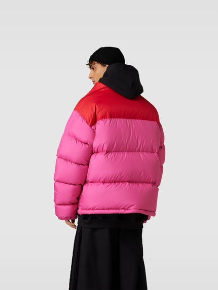 VETEMENTS Donsjack met labeldetail Felroze - 5