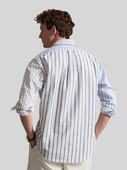 Polo Ralph Lauren Regular Fit Freizeithemd aus reiner Baumwolle Modell 'OXFROD' Ocean 5