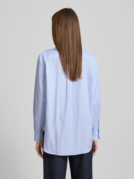 Polo Ralph Lauren Hemdbluse mit Knopfleiste Hellblau 5