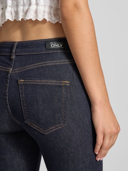 ONLY Jeansy bootcut z mieszanki bawełny Model „BLUSH” Ciemnoniebieski 3