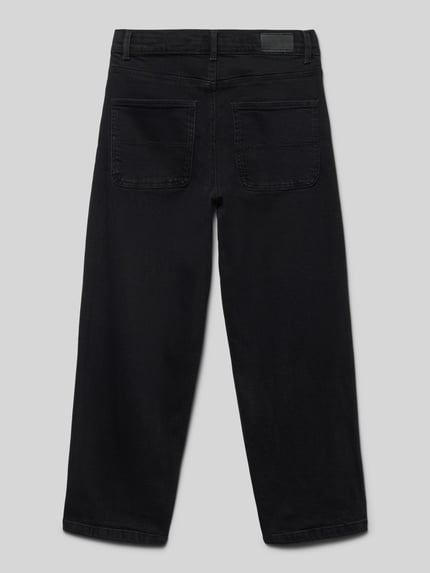 ONLY Loose fit jeans van katoenmix model 'GIA' Zwart - 3