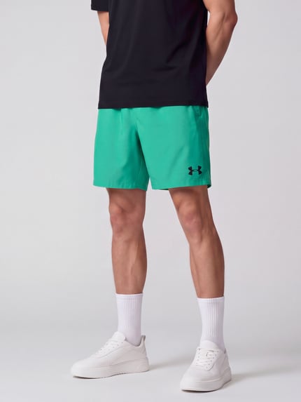 Under Armour Sportshorts mit elastischem Logobund Gruen 4